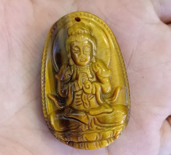 Mặt dây chuyền phật như lai độ mệnh tuổi mùi & thân M06