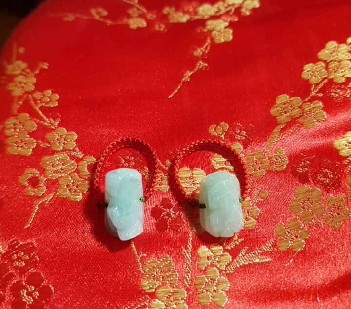 Nhẫn cẩm thạch tỳ hưu M405