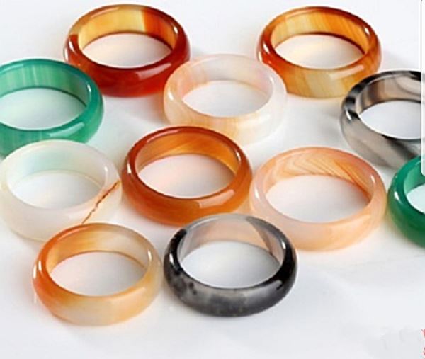 Nhẫn đá mã não nhỏ 404