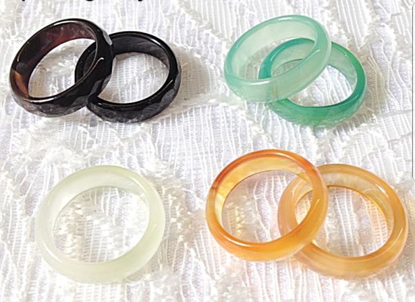 Nhẫn đá mã não vừa M402