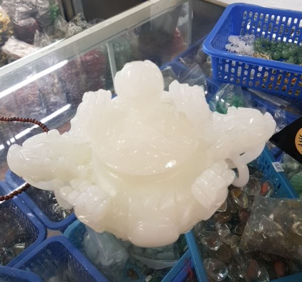 Chậu đá tài lộc paskistan