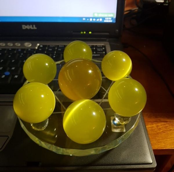 Đĩa thất tinh trận đồ vàng M76