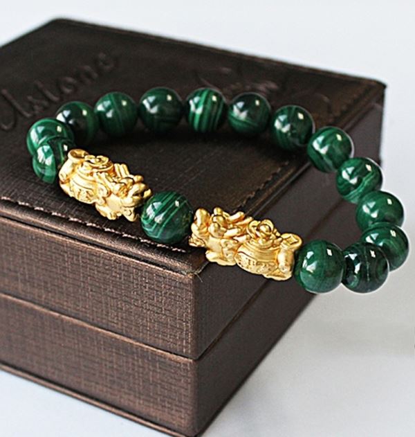 Vòng tay mắt rồng tỳ hưu M 686-3( 16 ly)