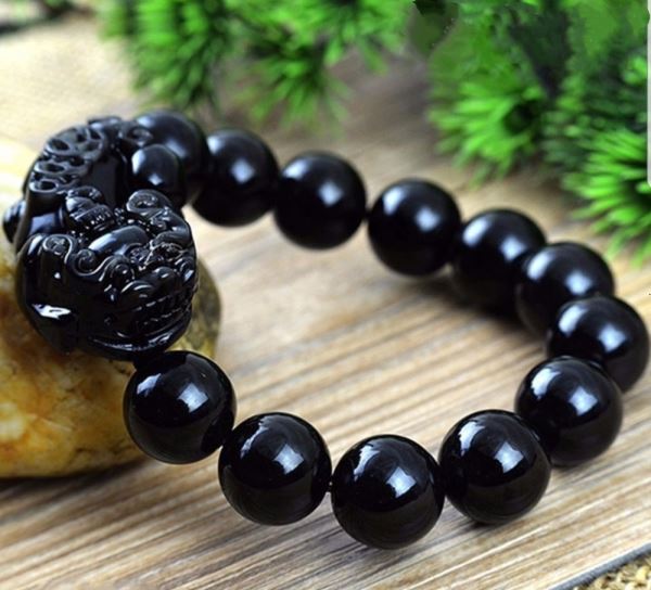 Vòng tay mắt rồng tỳ hưu M686-1 (10 ly)